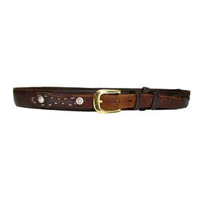 Western Classic Schaefer Outfitters Ranch Wear Leather Belt Brown 41"‎ Long